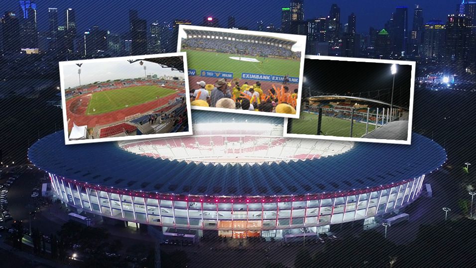 Stadion Lawan Persija Jakarta Copyright: © Grafis:Yanto/Indosport.com