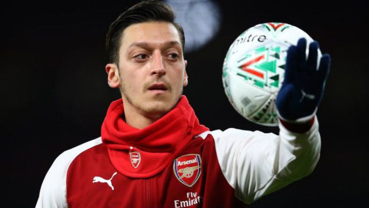 Gelandang Arsenal Mesut Ozil. Copyright: © Getty Images