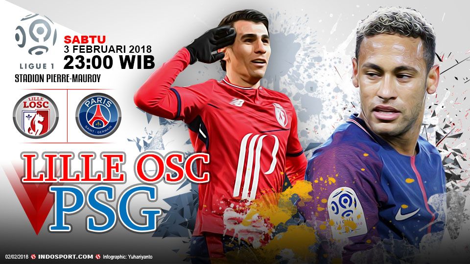 Prediksi Lille OSC vs Paris Saint Germain Copyright: &copy; Grafis:Yanto/Indosport.com