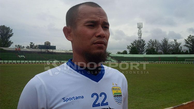 Pemain bertahan Persib Bandung, Supardi Nasir Copyright: © INDOSPORT/Arif Rahman