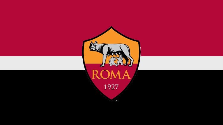 Logo AS Roma. Copyright: © Grafis: Eli Suhaeli/INDOSPORT