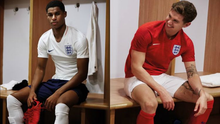 Jersey Inggris untuk Piala Dunia Copyright: © The Guardian