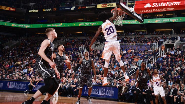 Pheonix Suns vs Antonio Spurs. Copyright: © Getty Images