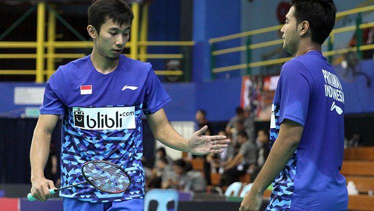Mohammad Ahsan/Hendra Setiawan. Copyright: Â© Istimewa