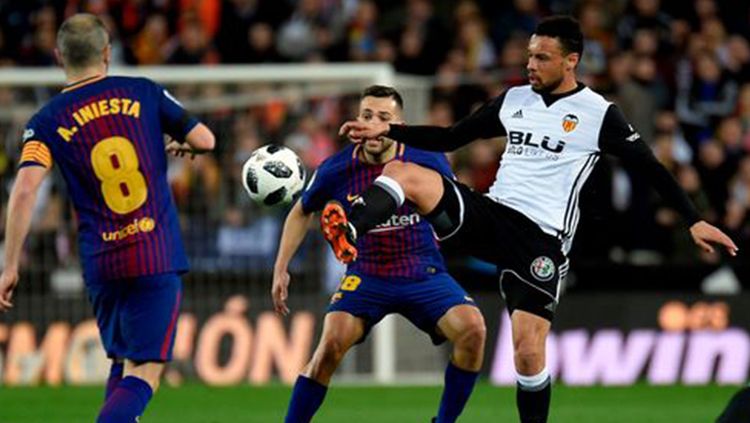 Valencia vs Barcelona Copyright: © Mirror