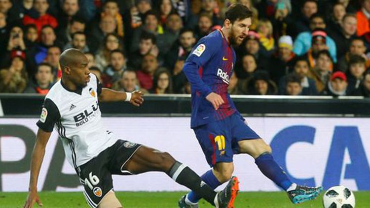 Valencia vs Barcelona Copyright: © Mirror