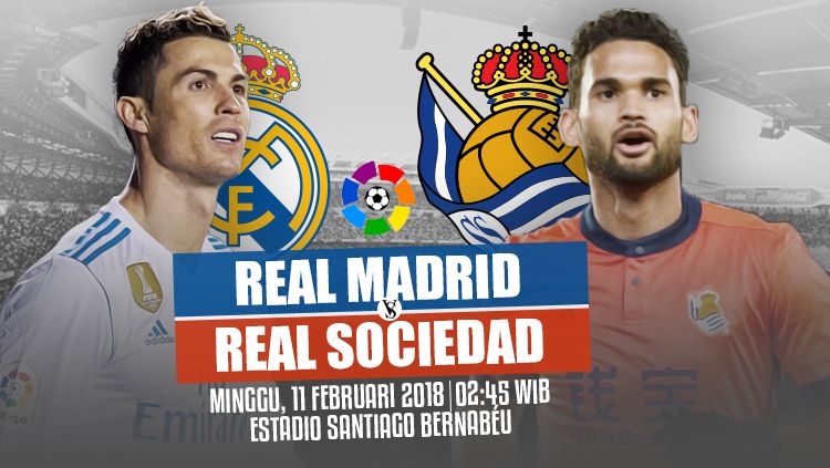 Real Madrid vs Real Sociedad. Copyright: © INDOSPORT