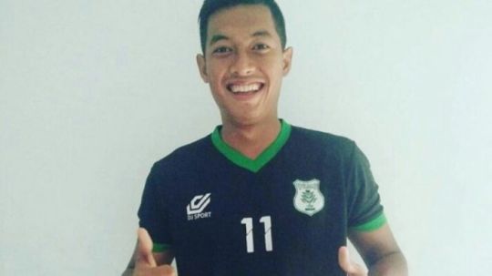 Pemain PSMS Medan, Choiril Hidayat. Copyright: © Tribun Medan/Ilham Fazrir Harahap