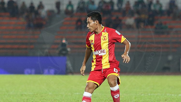 Evan Dimas Darmono saat memperkuat Selangor FA. Copyright: © INDOSPORT