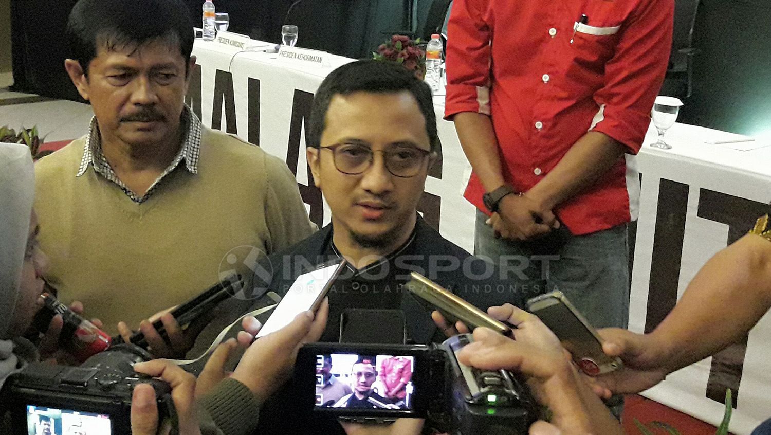 Ustaz Yusuf Mansur. Copyright: © Ian Setiawan/Indosport.com