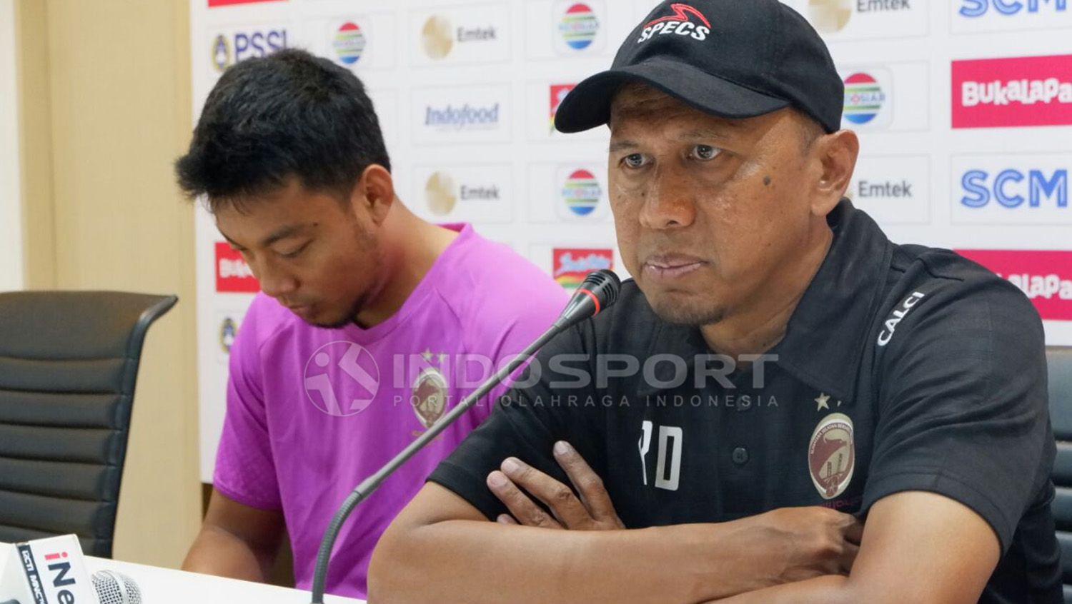 Pelatih Sriwijaya FC, Rahmad Darmawan. Copyright: © Muhammad.Effendi/Indosport.com