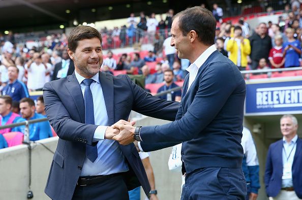 Mauricio Pochettino bisa menjadi pengganti Marcelo Bielsa di Leeds United usai promosi ke Liga Primer Inggris. Copyright: © Getty Images