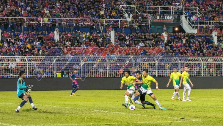 Johor Darul Takzim vs Melaka United di Liga Super Malaysia. Copyright: © Ofisial Johor Darul Takzim