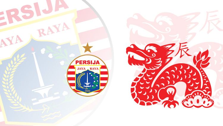 Persija Jakarta memiliki shio naga. Copyright: © Soicaumienbac.cc