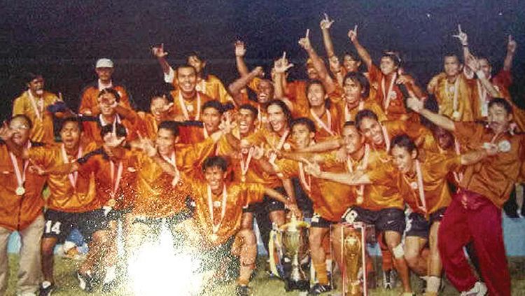 Persija Jakarta saat juara tahun 2001. Copyright: © Istimewa