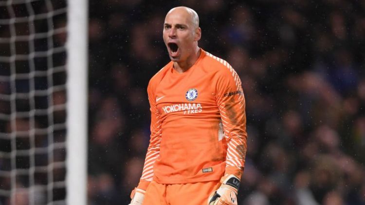 Penjaga gawang Chelsea, Willy Caballero Copyright: © Getty Images