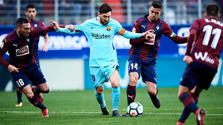 Megabintang Barcelona, Lionel Messi. Copyright: © Getty Images