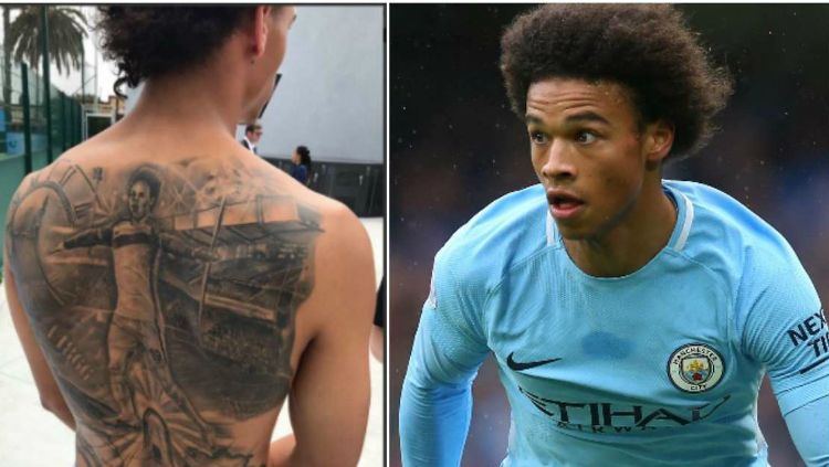 Leroy Sane, pemain Manchester City Copyright: &copy; givemesport.com