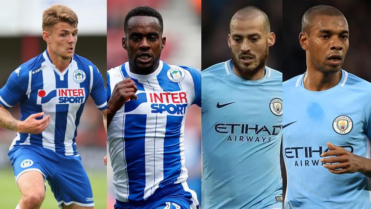 Max Power, Gavin Massey, David Silv, dan Fernandinho. Copyright: © Getty Images