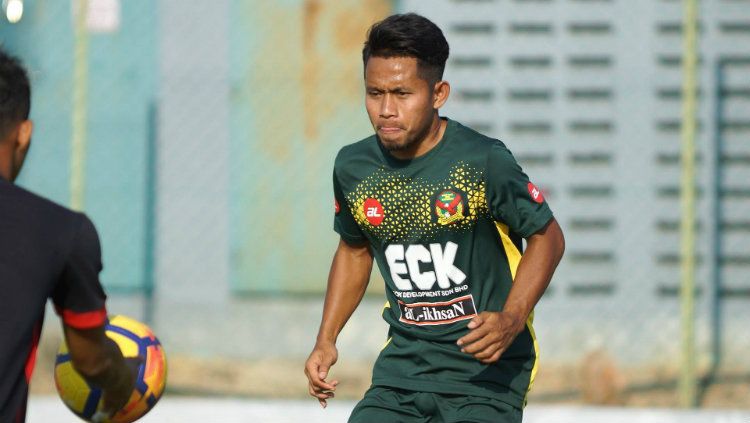 Andik Vermansah saat menjalani latihan bersama Kedah FA. Copyright: © Ofisial Kedah FA