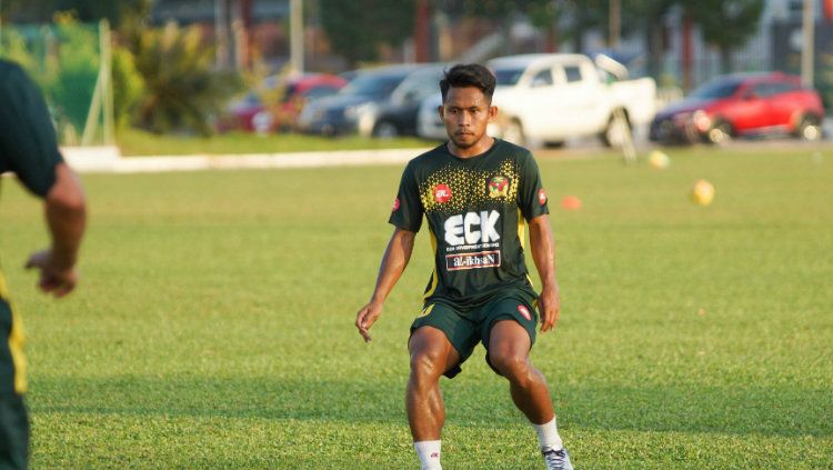 Andik Vermansah saat menjalani latihan bersama Kedah FA. Copyright: © Ofisial Kedah FA