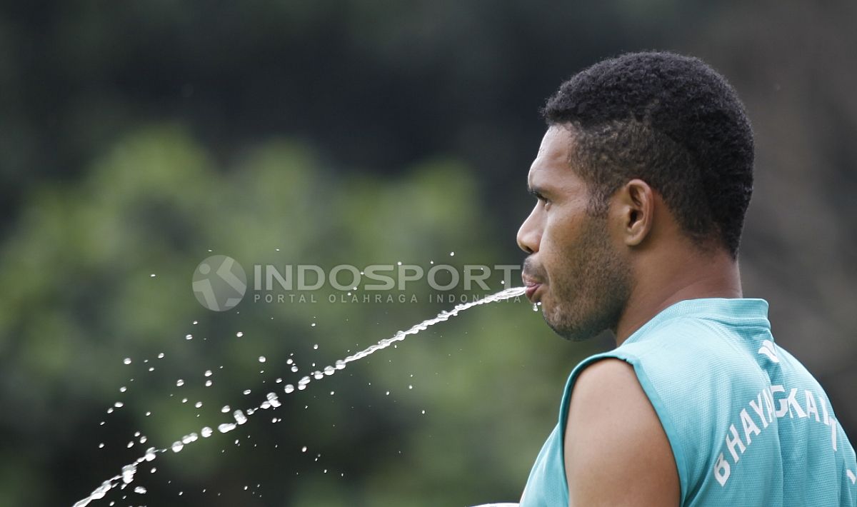 Pemain anyar Bhayangkara FC, Vendy Mofu. Copyright: &copy; Herry Ibrahim/Indosport.com