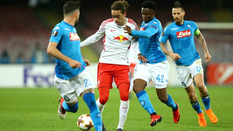 RB Leipzig vs Napoli Copyright: © Getty Images