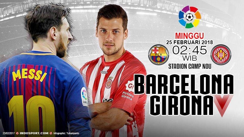 Prediksi Barcelona vs Girona Copyright: © Gafis:Yanto/Indosport.com