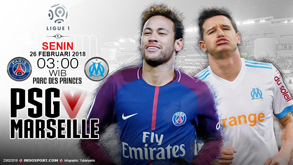 Prediksi Paris Saint-Germain vs Olympique de Marseille Copyright: © Gafis:Yanto/Football265.com