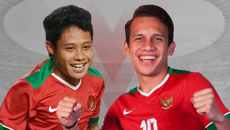 Egy Maulana Vikri bersama Evan Dimas Copyright: © INDOSPORT