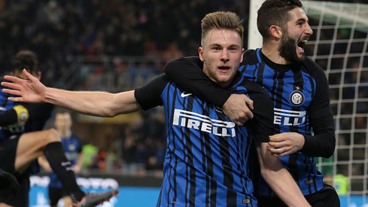 Inter Milan memastikan tidak akan melepas Milan Skriniar ke Tottenham Hotspur di bursa transfer ini. Direktur Piero Ausilio menyebut mereka punya alasan khusus. Copyright: © Getty Images