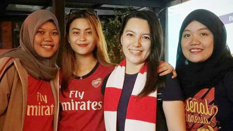 Grace Ursula, fans Arsenal. Copyright: Â© Instagram@GraceUrsula