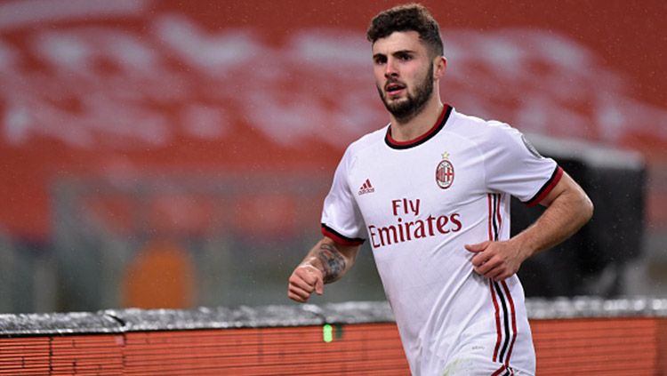 Patrick Cutrone disarankan untuk meninggalkan San Siro oleh salah satu mantan penyerang AC Milan, Alberto Gilardino Copyright: © Getty Images