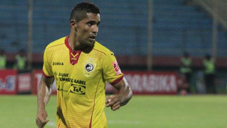 Beto Goncalves, penyerang Sriwijaya FC. Copyright: © Internet