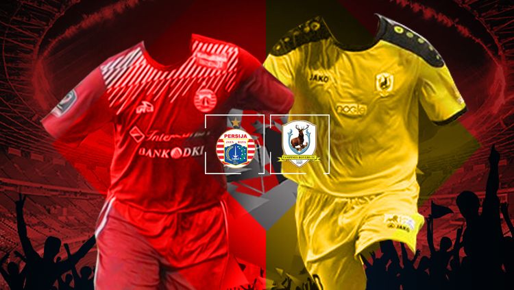 Persija Jakarta akan menghadapi Tampines Rovers di Piala AFC. Copyright: © Grafis: Eli Suhaeli/INDOSPORT