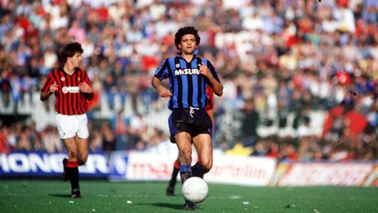 Legenda sepak bola Inter Milan, Alessandro Altobelli, mengatakan bahwa dirinya merupakan atlet yang terbaik dan terhebat di skuat klub Serie A Liga Italia itu. Copyright: © Getty Images