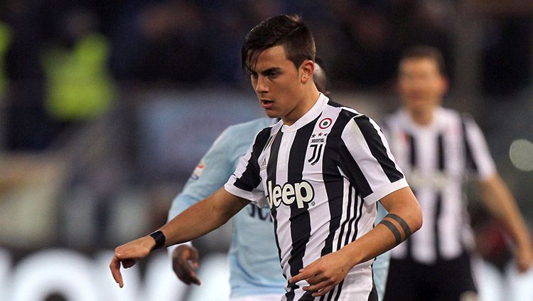 paolo Dybala saat di pertandingan Juventus melawan Lazio. Copyright: © Getty Images