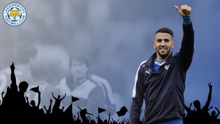 Riyad Mahrez resmi pensiun sebagai pemain profesional. Copyright: © Grafis: Football265.com