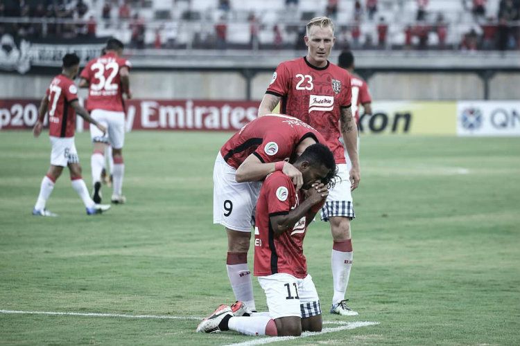 Selebrasi Yabes Roni usai mencetak gol. Copyright: © afc.com