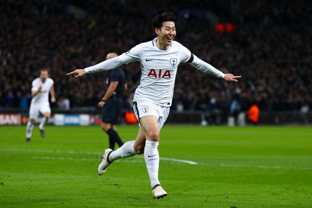 Selebrasi Son Heung-min. Copyright: © GettyImages