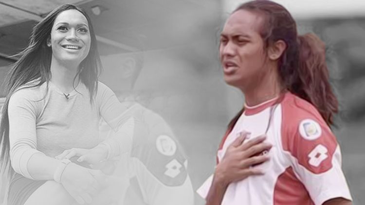 Jaiyah Saelua pesepakbola transgender pertama di dunia. Copyright: © Grafis: Football265.com