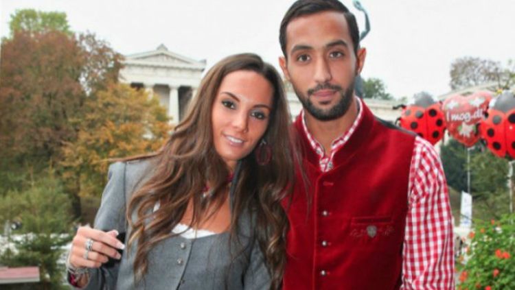 Mehdi Benatia dan istri Copyright: © goal.com