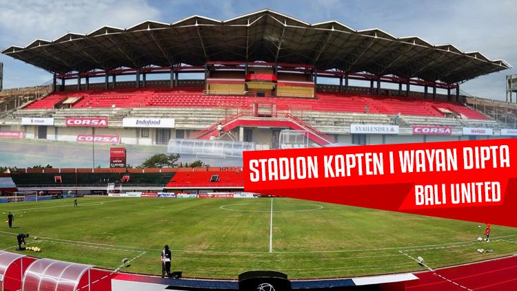 Stadion Kapten I Wayan Dipta mendapat kunjungan dari manajemen Madura United meski jadwal pertandingan Liga 1 2019 masih jauh. Copyright: © Grafis: Eli Suhaeli/INDOSPORT