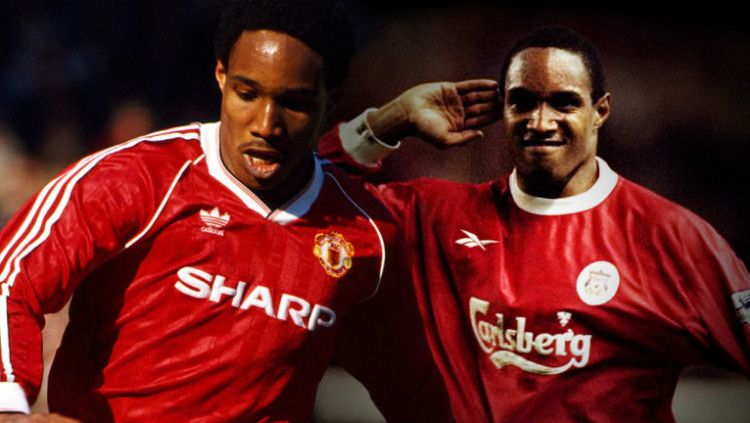 Eks pemain Manchester United, Paul Ince menyebutkan bahwa hal yang lucu jika bekas klubnya tersebut ingin mengejar puncak klasemen, Liverpool Copyright: © SkySports