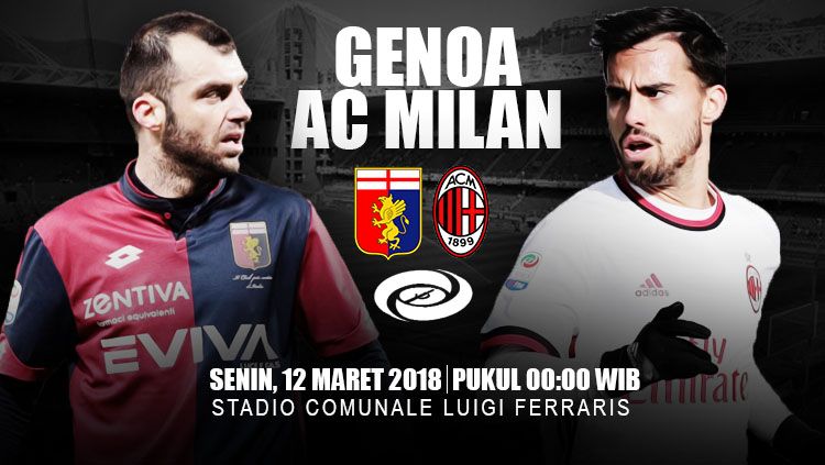 Prediksi Genoa vs AC Milan. Copyright: © Grafis: Indosport.com