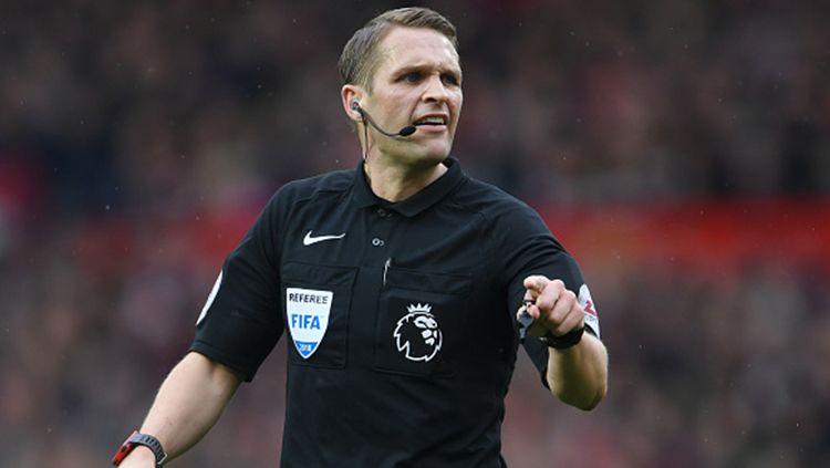 Wasit laga Manchester United vs Liverpool, Craig Powson. Copyright: © Getty Images