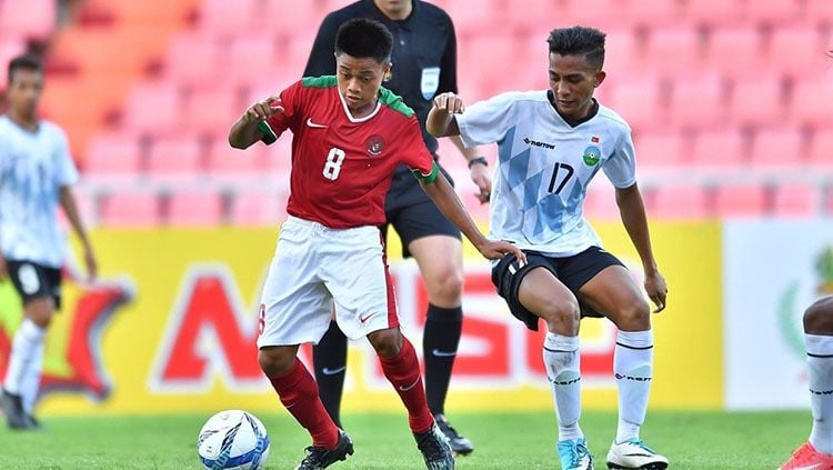 Andre Oktaviansyah pemain Timnas U-16. Copyright: © Goal Indonesia