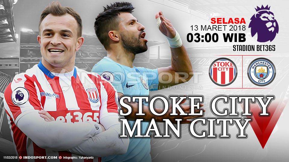 Prediksi Stoke City vs Manchester City Copyright: © Grafis:Yanto/Indosport.com
