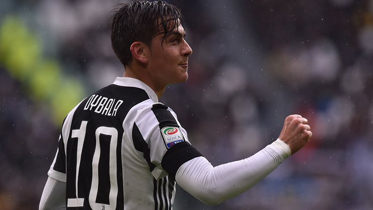 Paulo Dybala mencetak brace saat melawan Udinese pada pekan ke-28. Copyright: © Getty Images