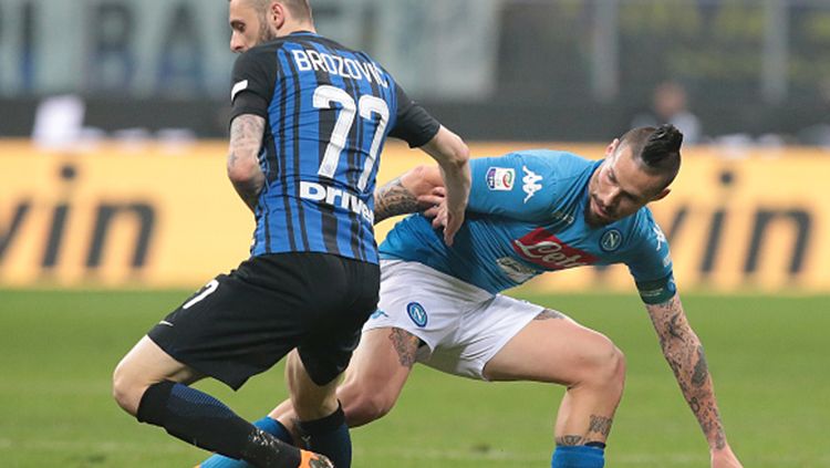 Inter Milan vs Napoli. Copyright: © Getty Images
